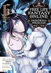 Free Life Fantasy Online Immortal Princess Manga Vol 6 by Akisuzu NenohiAo Sonohara-Paperback