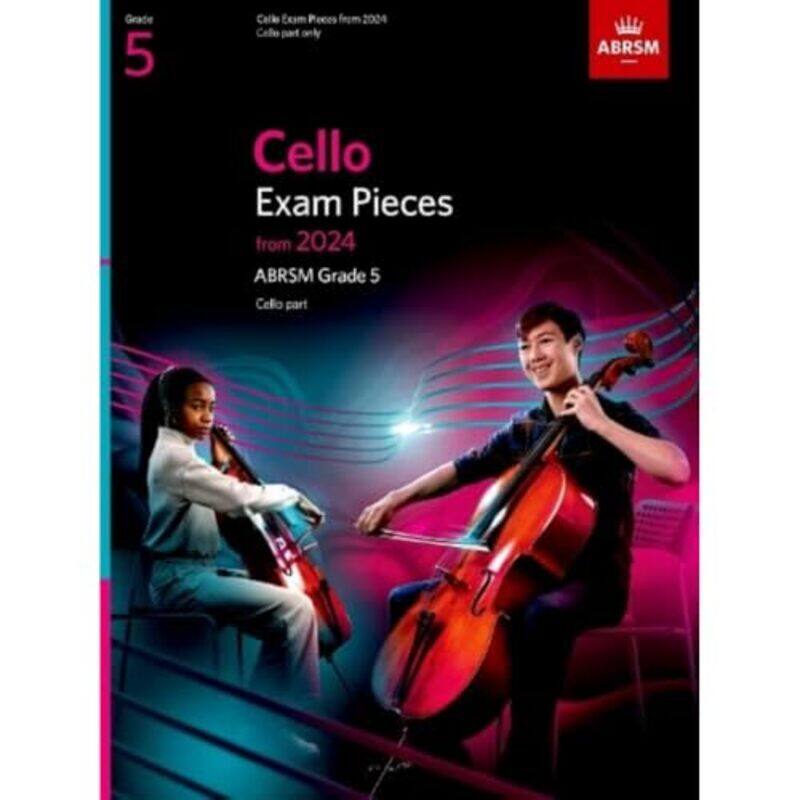 

Cello Exam Pieces From 2024 Abrsm Grade 5 Cello Part by ABRSM-Paperback