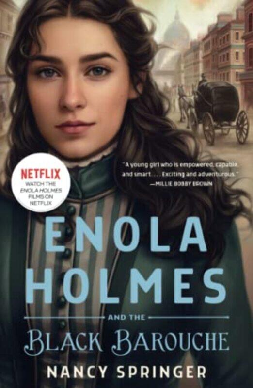 

Enola Holmes and the Black Barouche , Paperback by Springer, Nancy