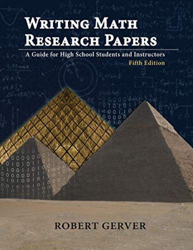 

Writing Math Research Papers by Robert Graver-Paperback