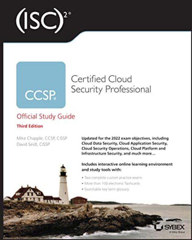 

(ISC)2 CCSP Certified Cloud Security Professional Official Study Guide, 3rd Edition,Paperback by Chapple, M