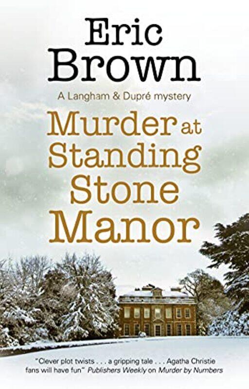 

Murder at Standing Stone Manor by Eric Brown-Hardcover