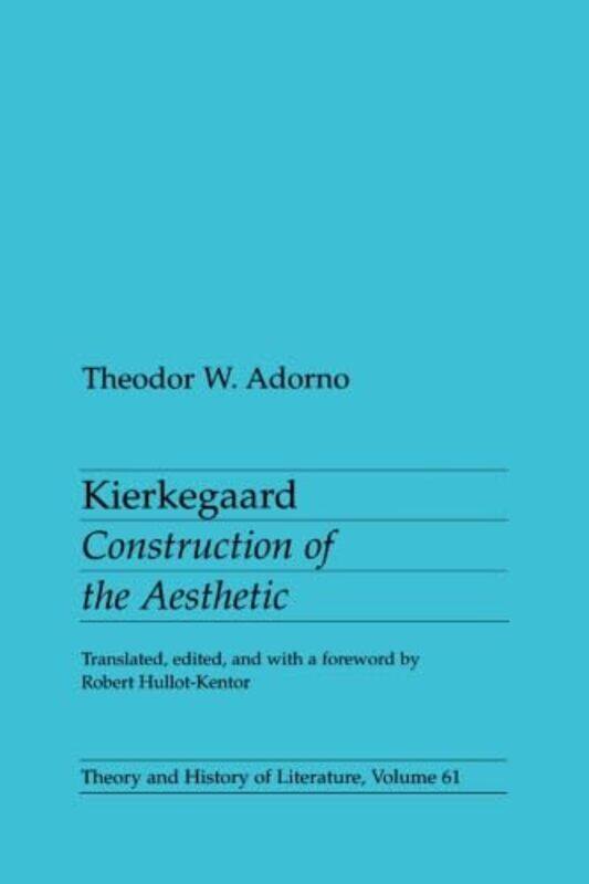 

Kierkegaard by Theodor Adorno-Paperback
