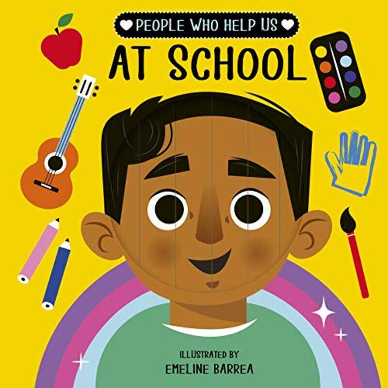 

People Who Help Us At School, Paperback by words&pictures - Barrea, Emeline