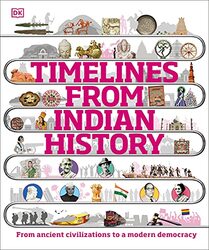 Timelines from Indian History Hardcover by DK
