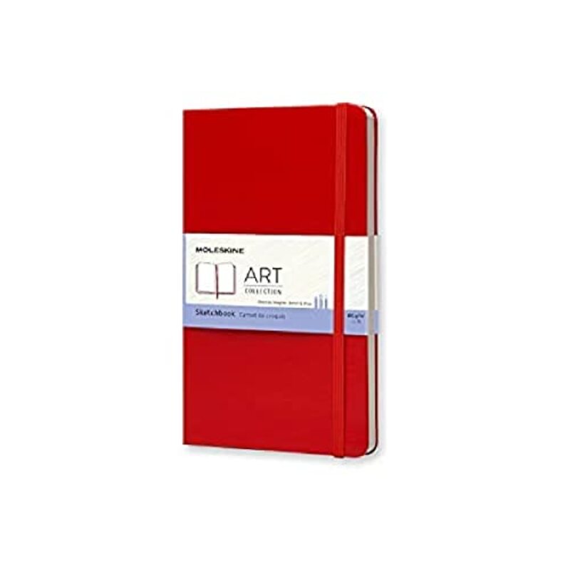 Moleskine Large Sketch Book Red,Paperback by