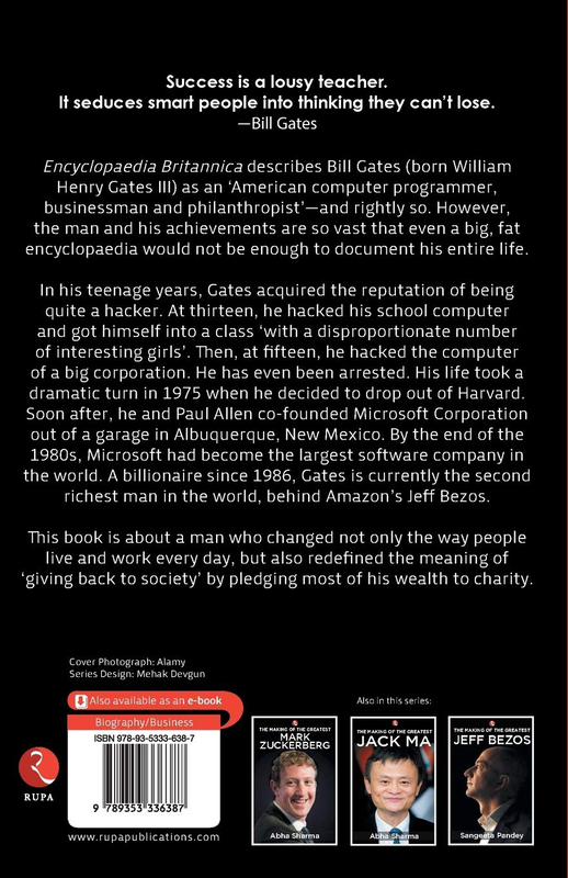 The Making of the Greatest: Bill Gates, Paperback Book, By: Ajay Sethi