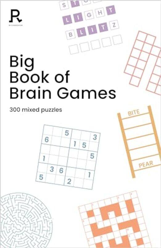 

Big Book of Brain Games by Richardson Puzzles and Games -Paperback