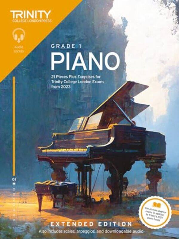 

Trinity College London Piano Exam Pieces Plus Exercises From 2023 Grade 1 Extended Edition By College London, Trinity -Paperback