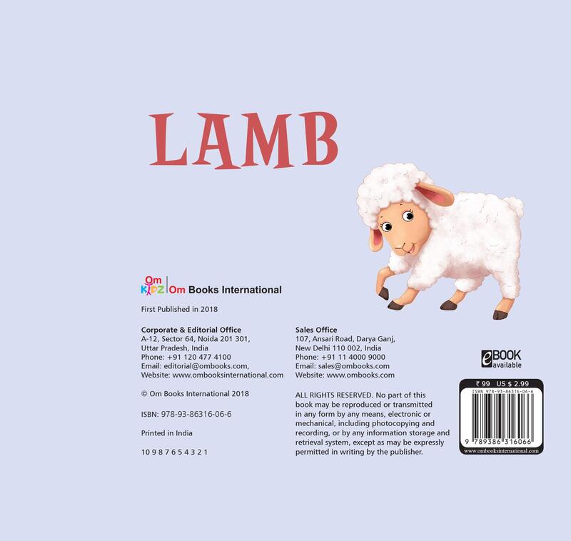 Lamb: Cutout Book, Hardcover Book, By: Om Books Editorial Team