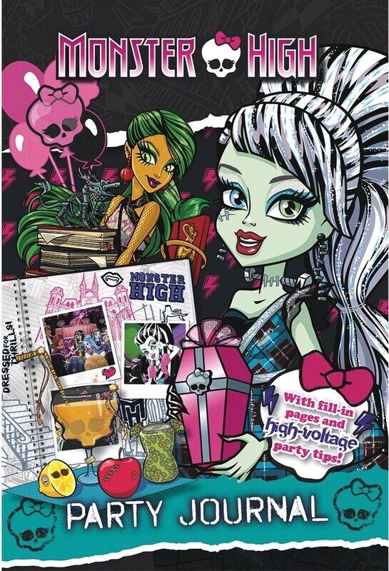 

Monster High Party Journal: With Fill-in Pages and High-Voltage Party Tips!, Paperback Book, By: Monster High