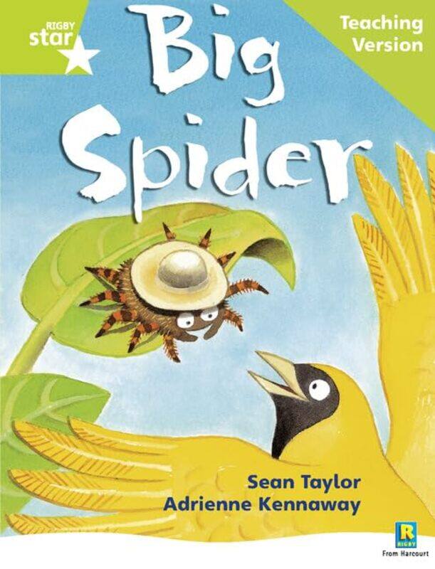 

Rigby Star Phonic Guided Reading Green Level Big Spider Teaching Version by Maxine Nwaneri-Paperback