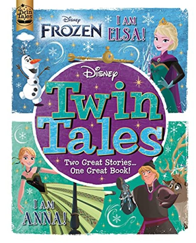 Disney Frozen: Twin Tales: I am Elsa/I am Anna , Hardcover by Walt Disney
