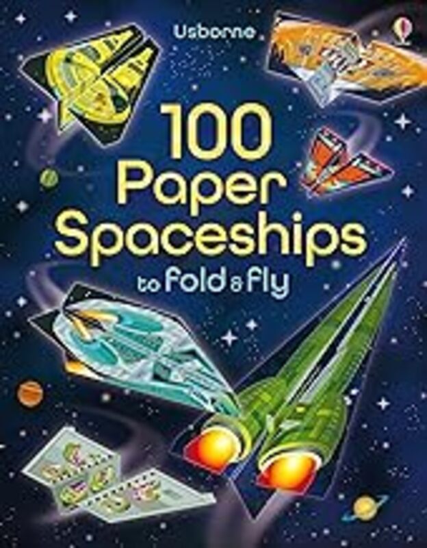 100 Paper Spaceships to Fold and Fly by Jerome Martin - Paperback
