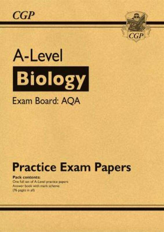 

New A-Level Biology AQA Practice Papers.paperback,By :Books, CGP - Books, CGP