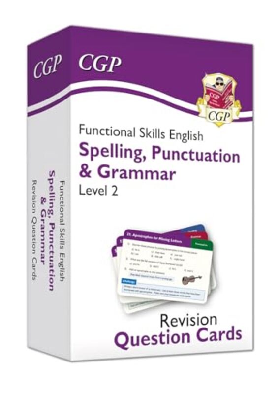 

Functional Skills English Revision Question Cards Spelling Punctuation & Grammar Level 2 by Jason Bloomberg News Kelly-Hardcover