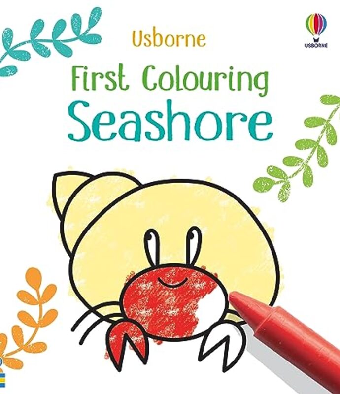 First Colouring Seashore By Kate Nolan - Paperback