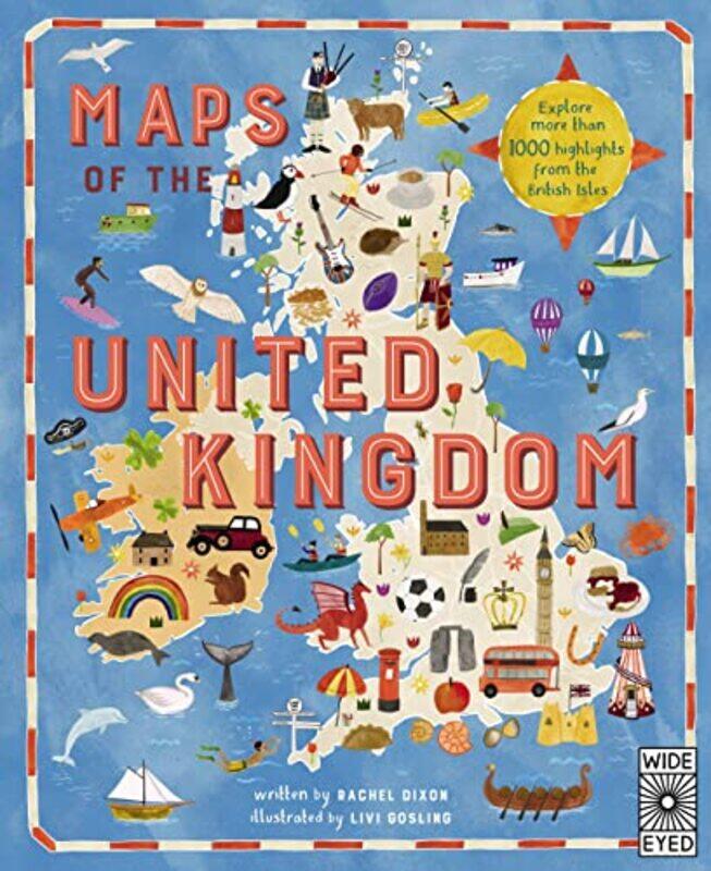 

Maps of the United Kingdom,Hardcover by Dixon, Rachel - Gosling, Ms. Livi