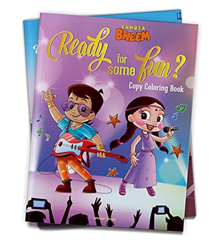 

Chhota Bheem Ready For Some Fun Copy Coloring Book For Kids by Wonder House Books - Paperback