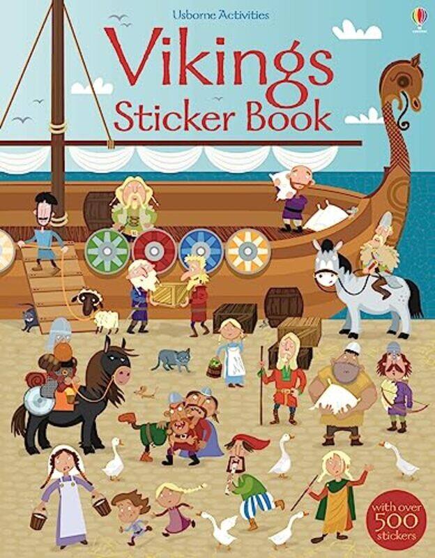 

Vikings Sticker Book by Jack Hart-Paperback