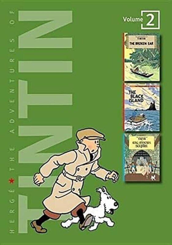 

The Adventures Of Tintin Volume 2 Tintin Threeinone By Herge Hardcover