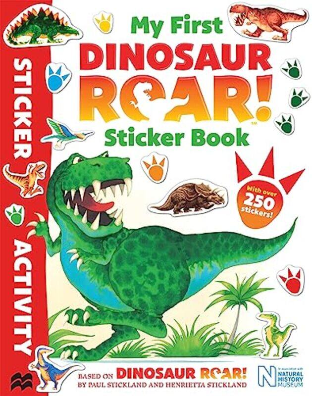 

My First Dinosaur Roar! Sticker Book By Stickland, Paul (Illustrator) - Stickland, Henrietta Paperback