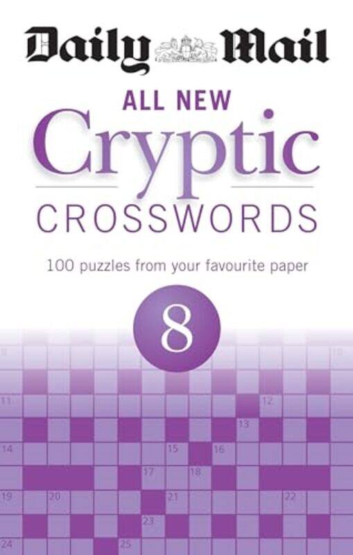 

Daily Mail All New Cryptic Crosswords 8 by Daily Mail-Paperback