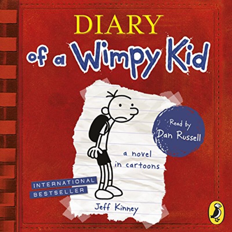 Diary Of A Wimpy Kid (Book 1) , Paperback by Kinney, Jeff - Russell, Dan