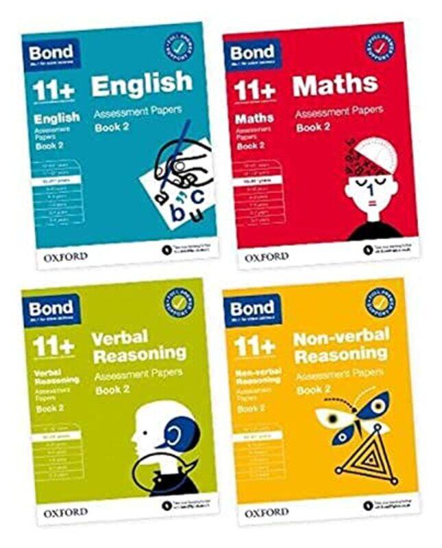 

Bond 11+ English Maths Nonverbal Reasoning Verbal Reasoning Assessment Papers by Bond 11+ Paperback