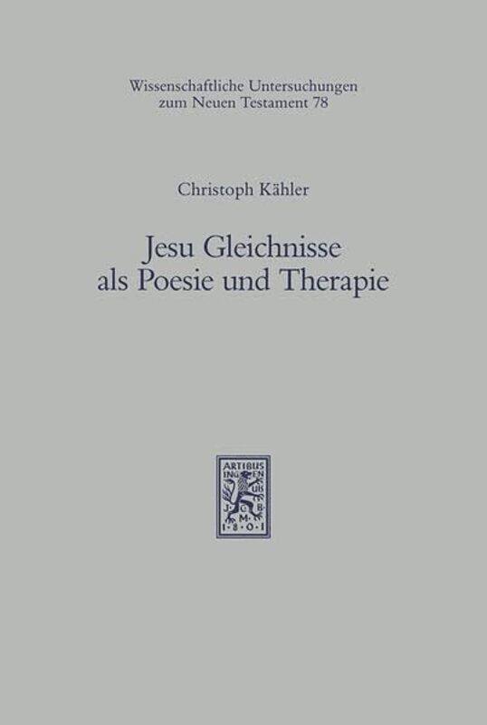 

Jesu Gleichnisse als Poesie und Therapie by Melinda Tankard Reist-Hardcover