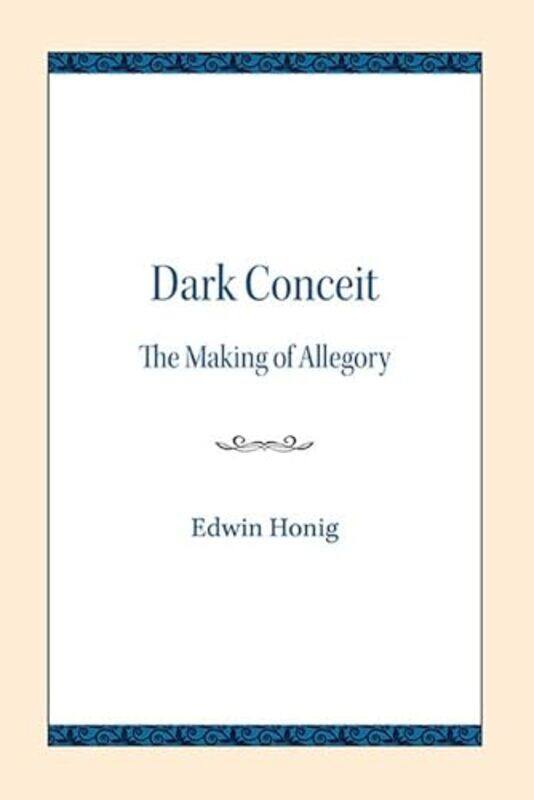 

Dark Conceit by Edwin Honig-Paperback