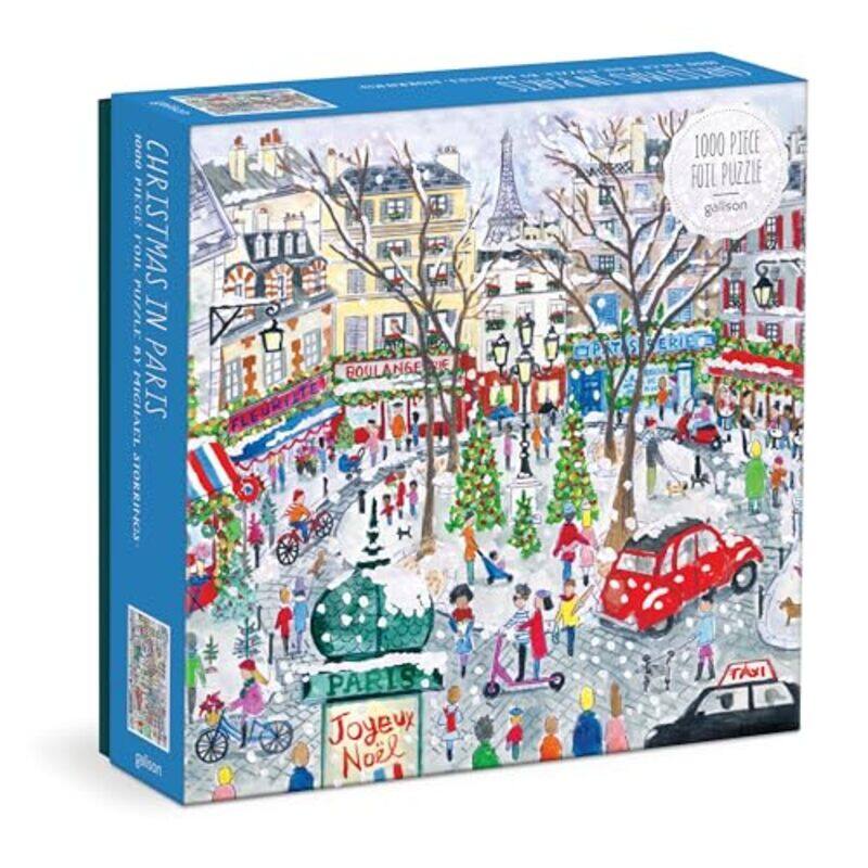 

Christmas In Paris 1000Pc Foil Puzzle By Storrings Michael - Hardcover