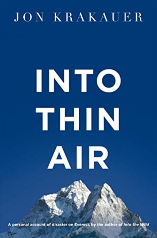 Into Thin Air,Paperback,By:Jon Kraukauer