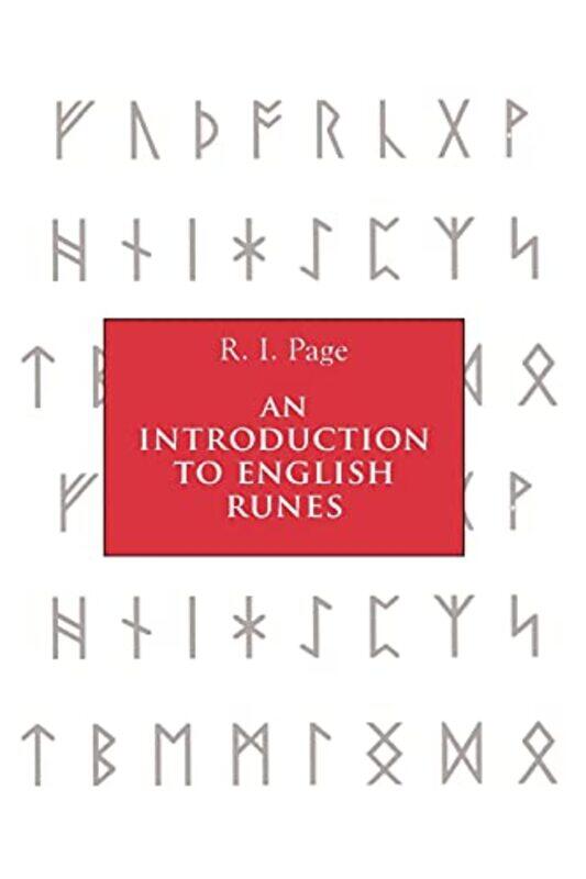 

An Introduction to English Runes by RI Page-Paperback