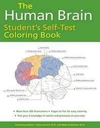Human Brain Students Selftest Coloring Book By Gowin Joshua Kothmann Wade Paperback