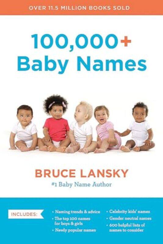 

100000 Baby Names By Lansky Bruce - Paperback