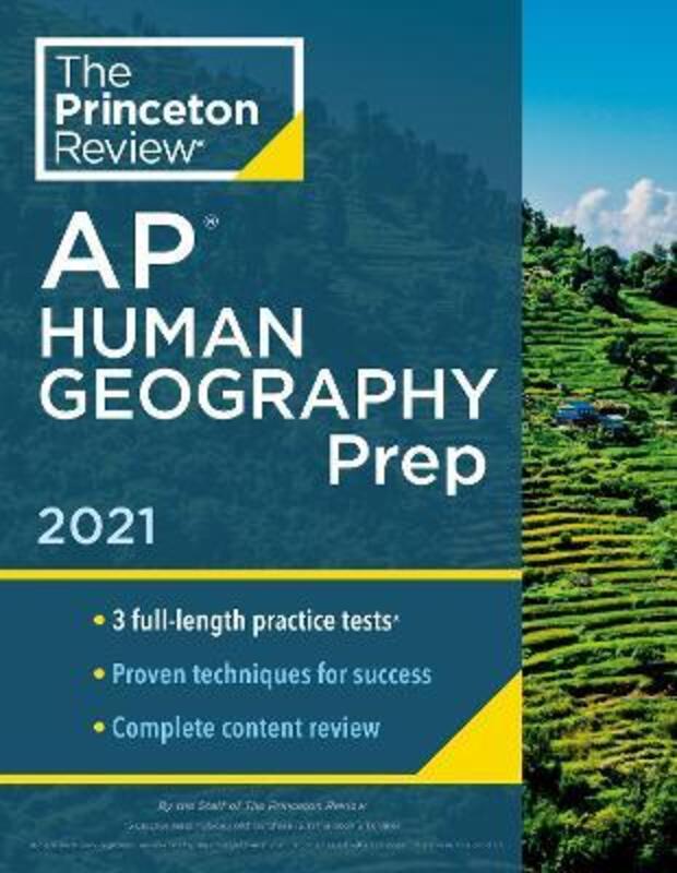 Princeton Review AP Human Geography Prep, 2021.paperback,By :Princeton Review