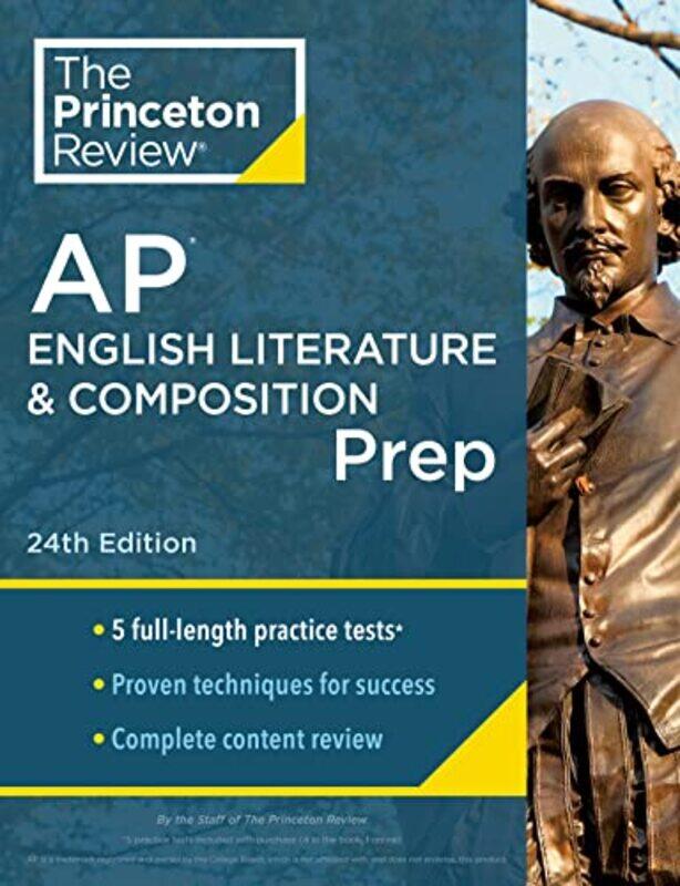 

Princeton Review AP English Literature & Composition Prep 2024 by James D White-Paperback