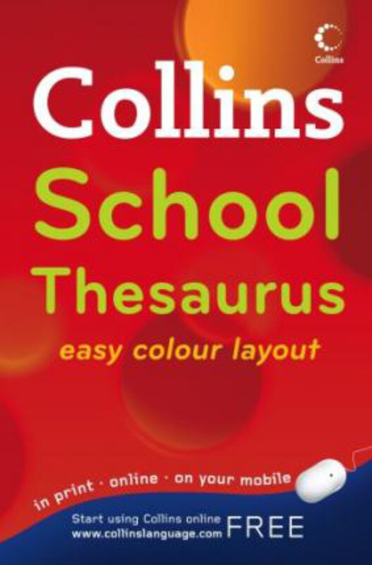 

Collins School Thesaurus, Hardcover Book, By: HarperCollins Publishers
