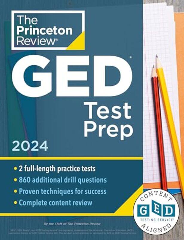 

Princeton Review GED Test Prep 2024 by Saussan Khalil-Paperback