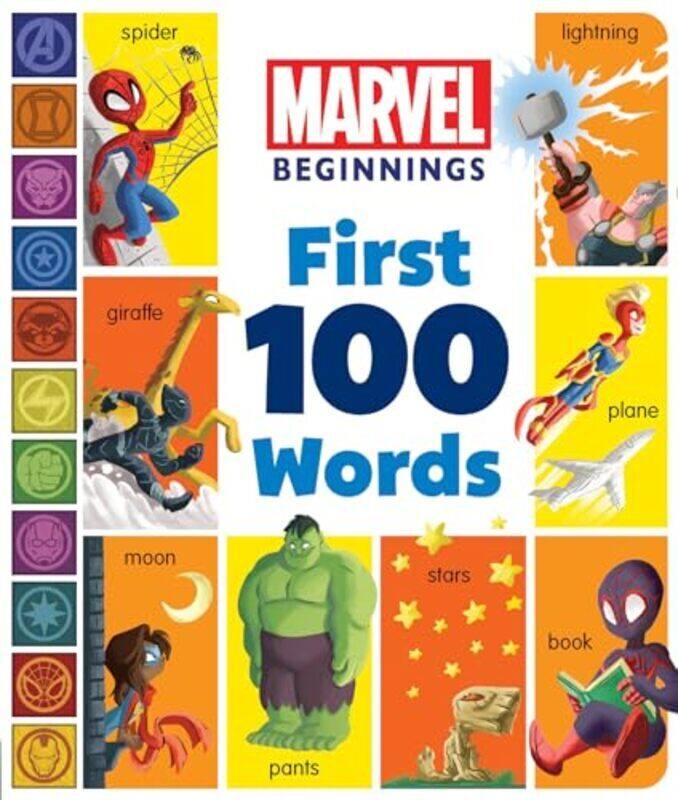 

Marvel Beginnings First 100 Words By Sheila Sweeny Higginson - Paperback