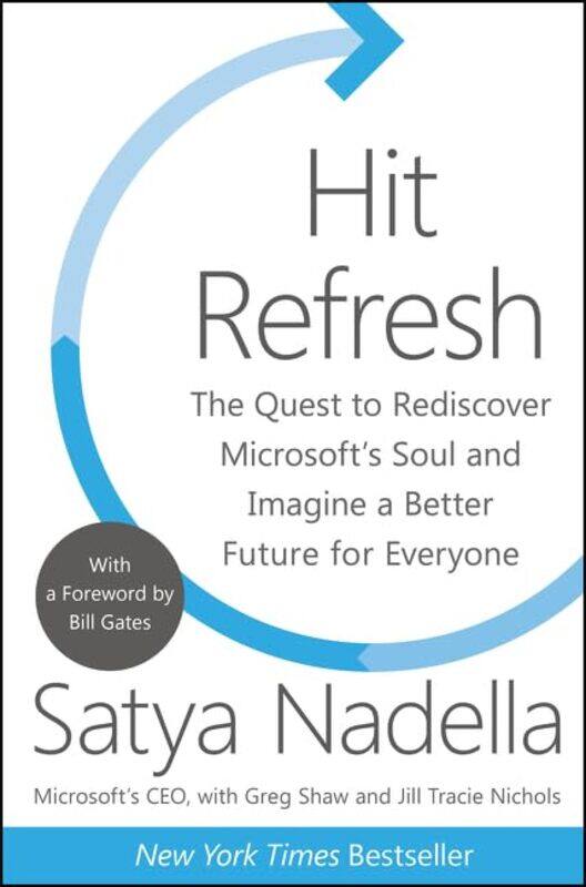 

Hit Refresh by Satya NadellaGreg ShawJill Tracie Nichols-Hardcover