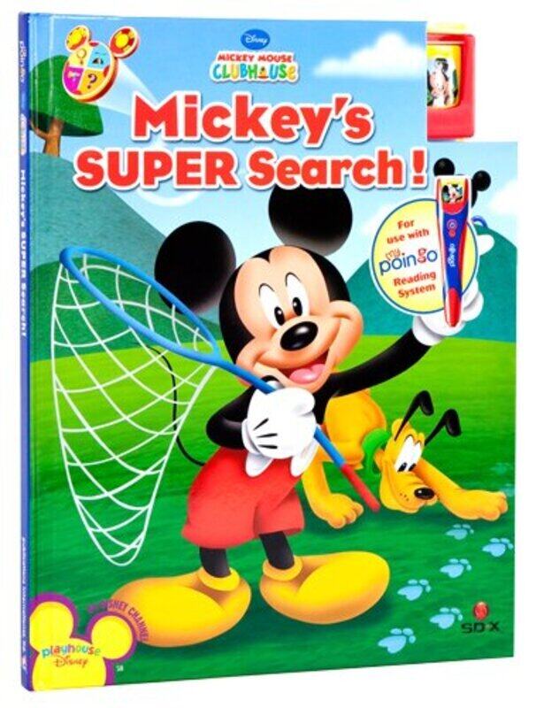 

My Poingo Reading System Storybook: Mickey Mouse Clubhouse, Hardcover Book, By: Mark Rader