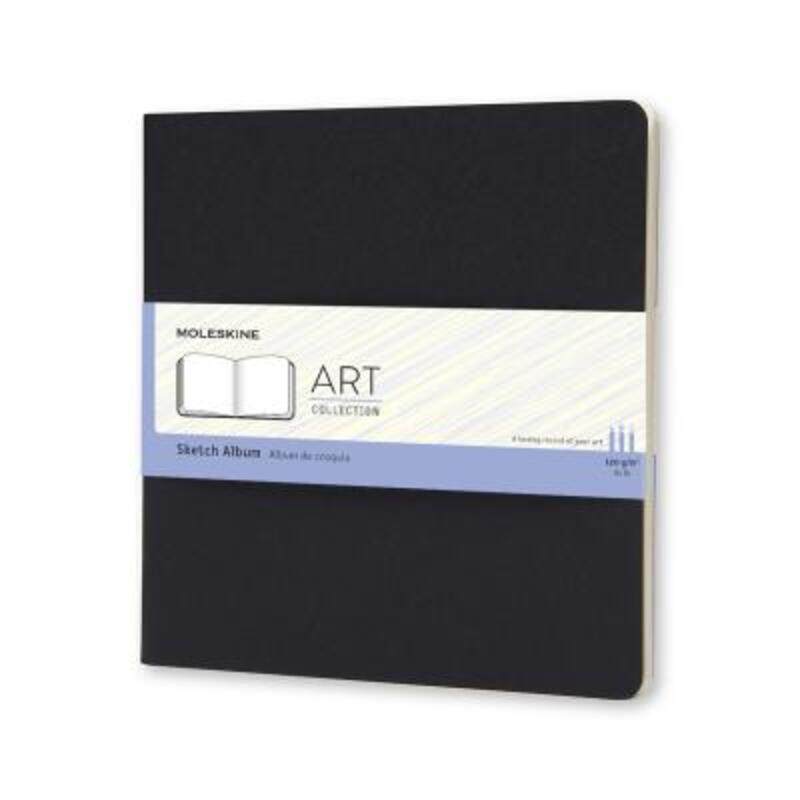 

Moleskine Square Art Plus Cahier Sketch Album Black.paperback,By :Moleskine