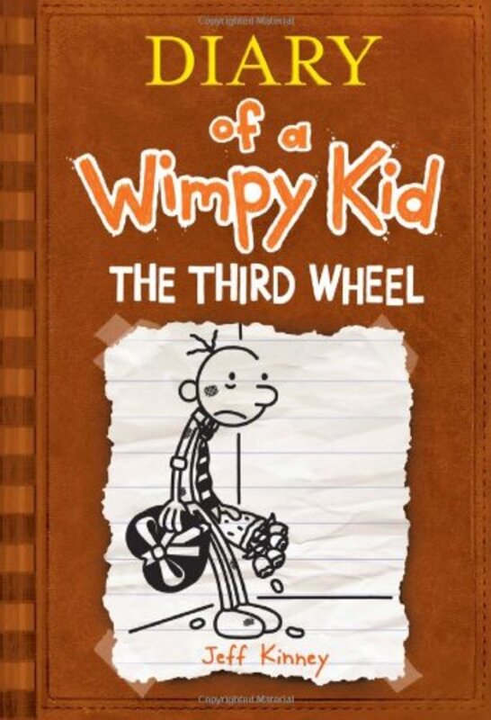 Diary of a Wimpy Kid Book 7: The third wheel, Hardcover Book, By: Jeff Kinney