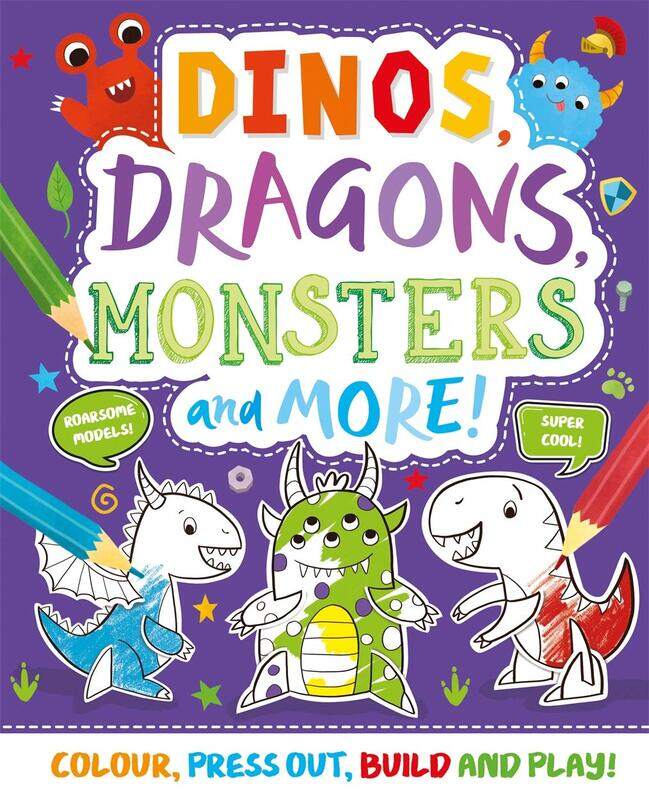 

Dinos, Dragons, Monsters and More!, Hardcover Book, By: Igloo Books