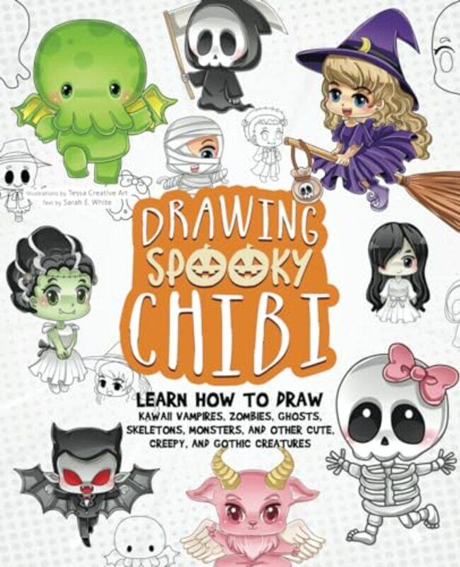 

Drawing Spooky Chibi By Tessa Creative Art - Paperback