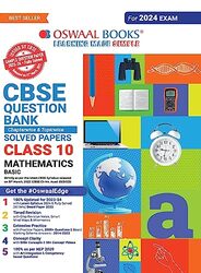 Oswaal Cbse Class 10 Mathematics Basic Question Bank 2023-24 Book By Oswaal Editorial Board Paperback