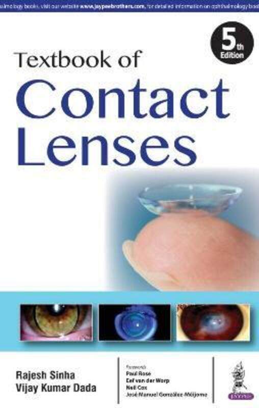 

Textbook of Contact Lenses,Paperback,BySinha, Rajesh - Dada, Vijay Kumar
