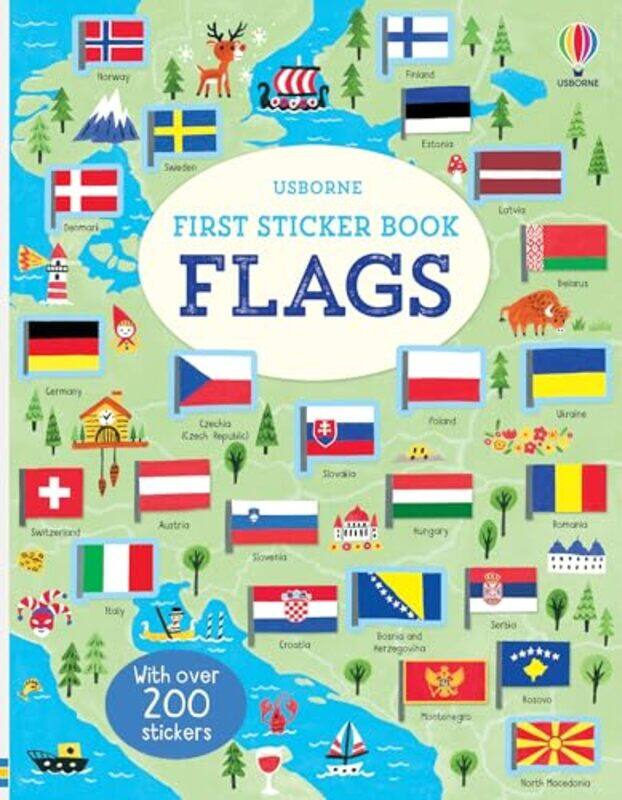 

First Sticker Book Flags by Jessica SinarskiZachary Kline-Paperback